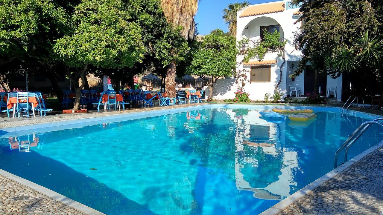 Oasis Hotel Bungalows Rhodes Afantou Exteriör bild
