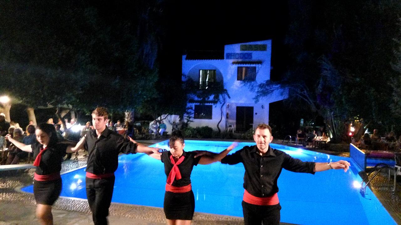 Oasis Hotel Bungalows Rhodes Afantou Exteriör bild
